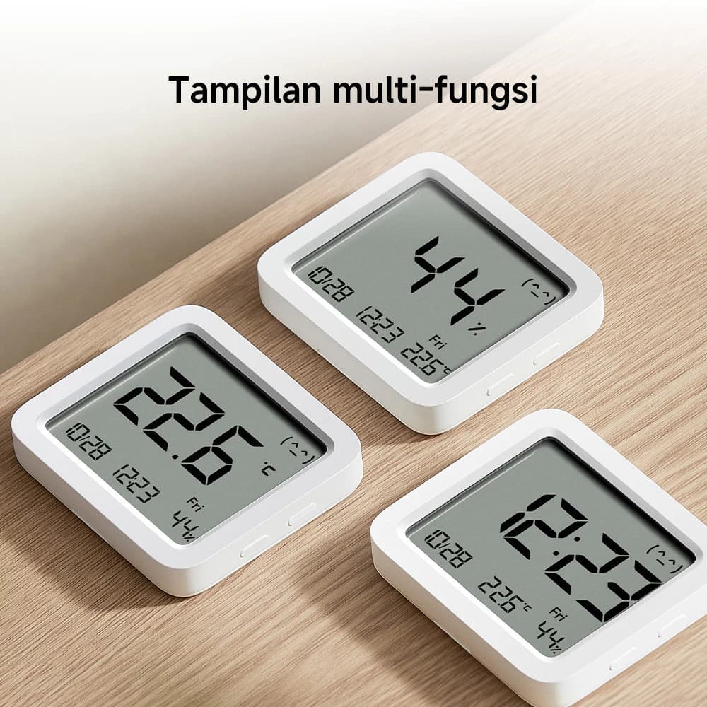Xiaomi Smart Temperature and Humidity Monitor 3 White [Garansi Resmi] 2