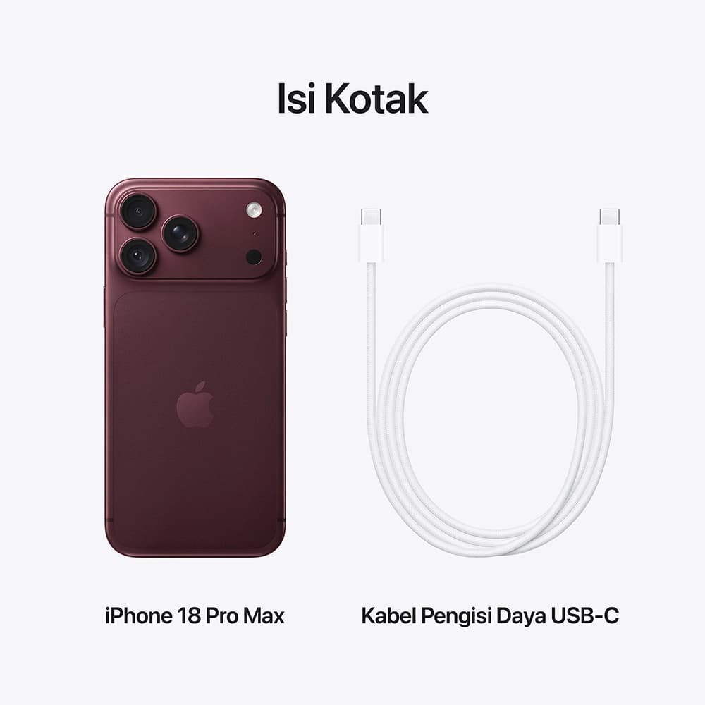 iPhone 18 Pro Max (A20 Pro) | Triple 48MP Fusion Camera With Variable Aperture [Garansi Resmi] 11