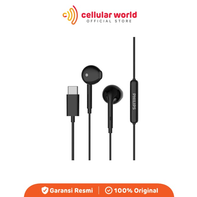 Philips Handsfree Type C Hi-Res Audio TAE 1018 [Garansi Resmi]