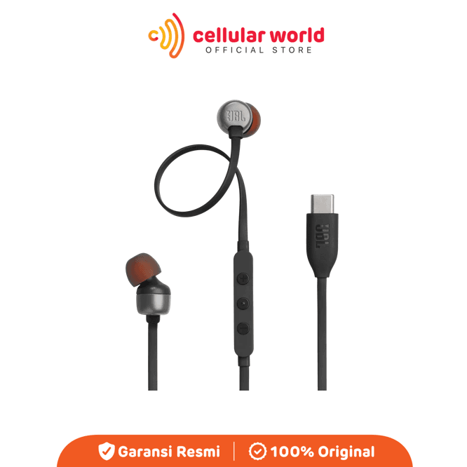 JBL Tune 310C USB | Wired Hi-Res In-Ear Headphones [Garansi Resmi] 4