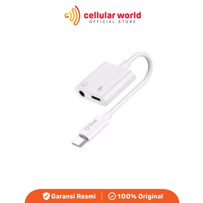 Olike ATC2 Adapter Audio Converter 2IN1-White [Garansi Resmi]
