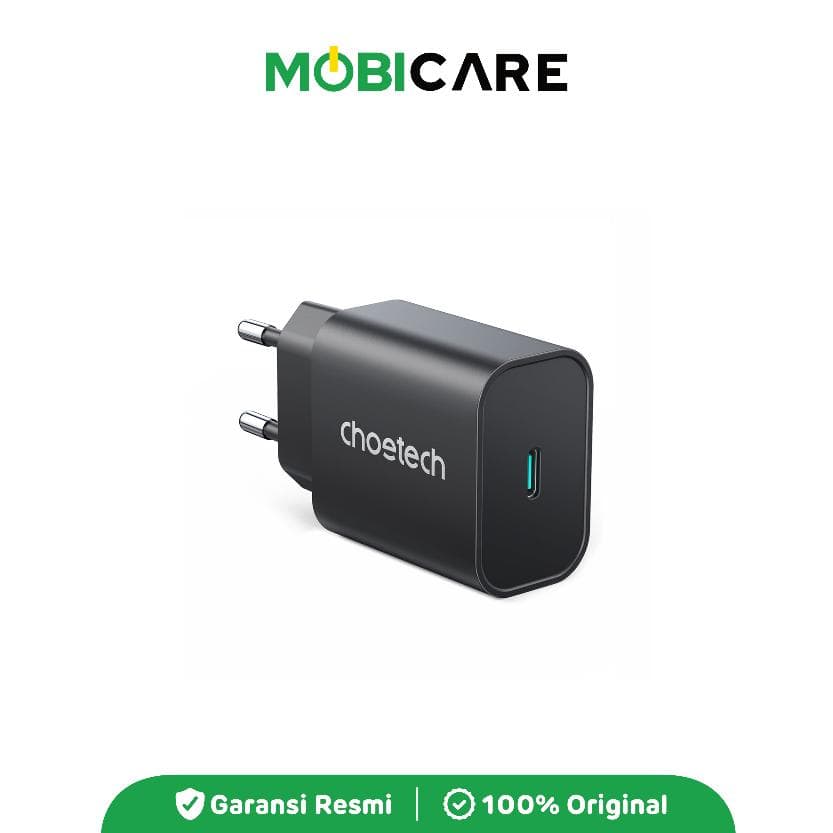 Choetech PD6003 Adapter Mini PD 25W 1C USB-C [Garansi Resmi]