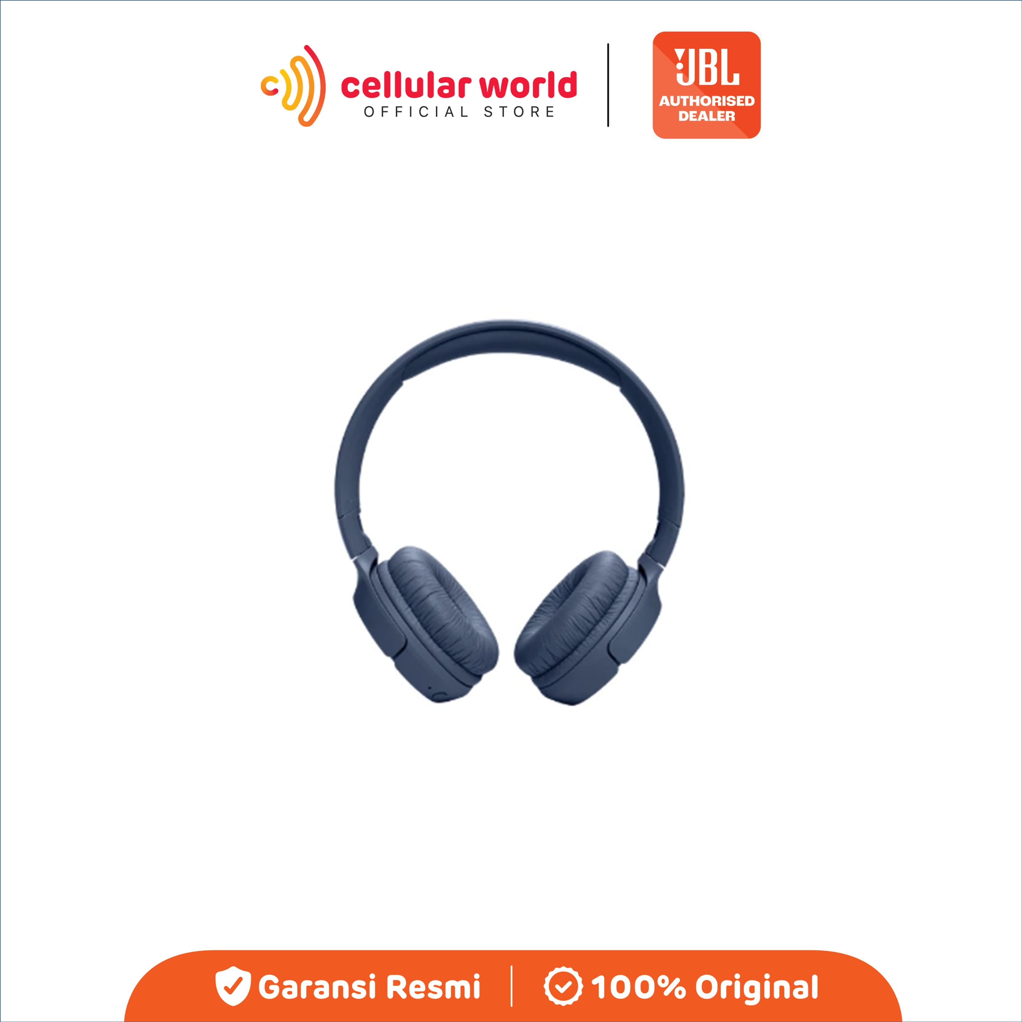 JBL Tune 520BT Wireless Bluetooth Headphone Pure Bass Sound, Bluetooth 5.3 [ Garansi Resmi ]