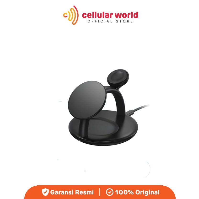 Choetech T587-F 3-in-1 Charging Station | Wireless Inductive Charger [Garansi Resmi]