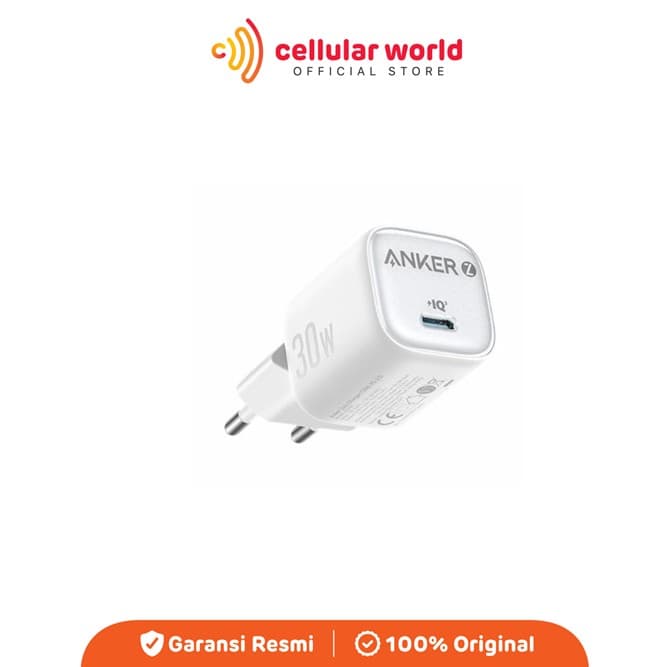 Anker Zolo Adapter 30W 1C GAN [Garansi Resmi]