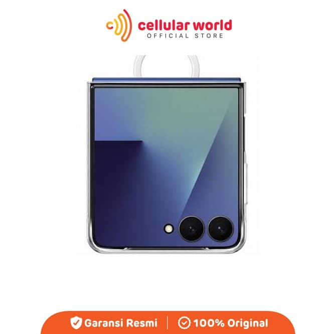 Samsung Galaxy Z Flip7 Clear Case dengan Ring ( Garansi Resmi )
