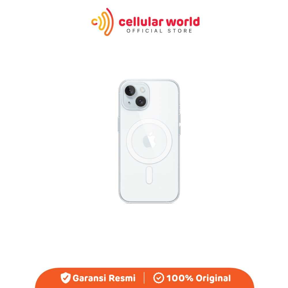 Apple Clear Case With MagSafe iPhone 15 [ Garansi Resmi ]