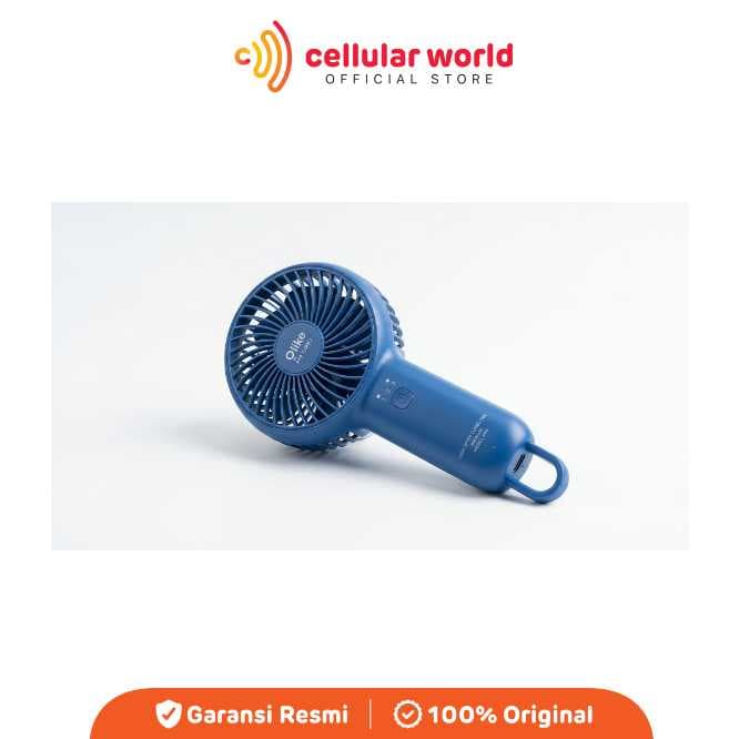 Olike PF9 Kipas Angin Portable Genggam Highspeed Turbo Mini Fan 3000mAh Blue