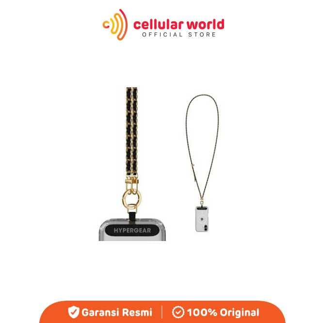 Gantungan HP Rantai Polos Blue Premium - Lanyard Handphone Universal Aesthetic 3