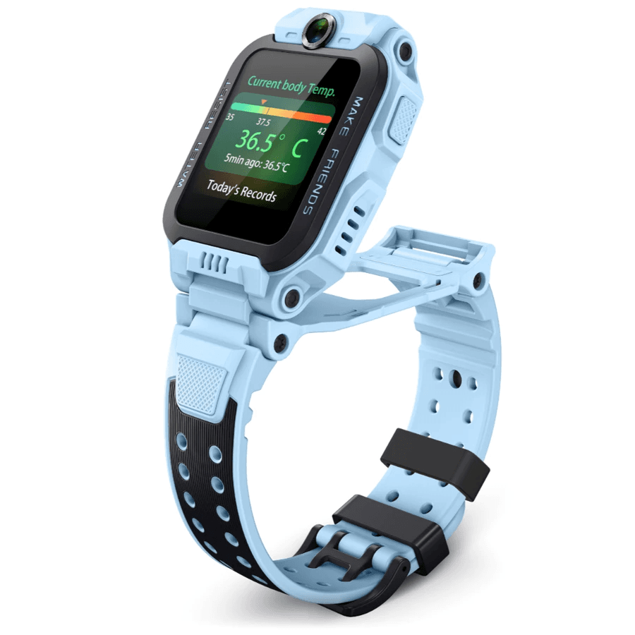 Imoo Z7 Kids Watch Phone Z7 (Z6 UPGRADE) Front & Rear Dual Camera With Flip Up-Structure Long Standby 7 Day [Garansi Resmi] 2